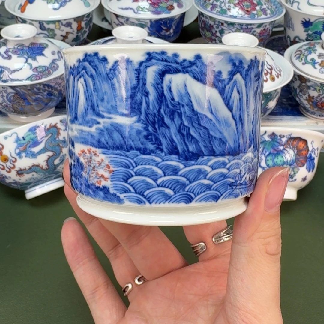 景德镇手工手绘茶具359