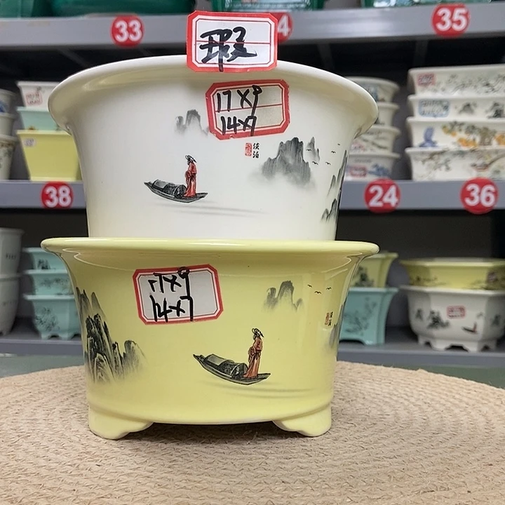 紫砂紫砂花盆6868