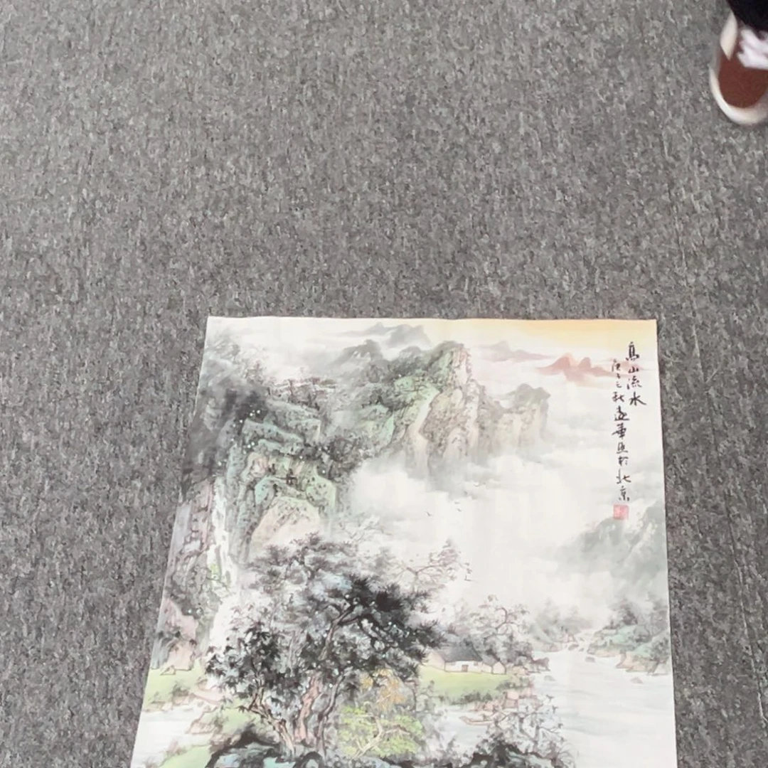 国画纯手绘字画宣纸