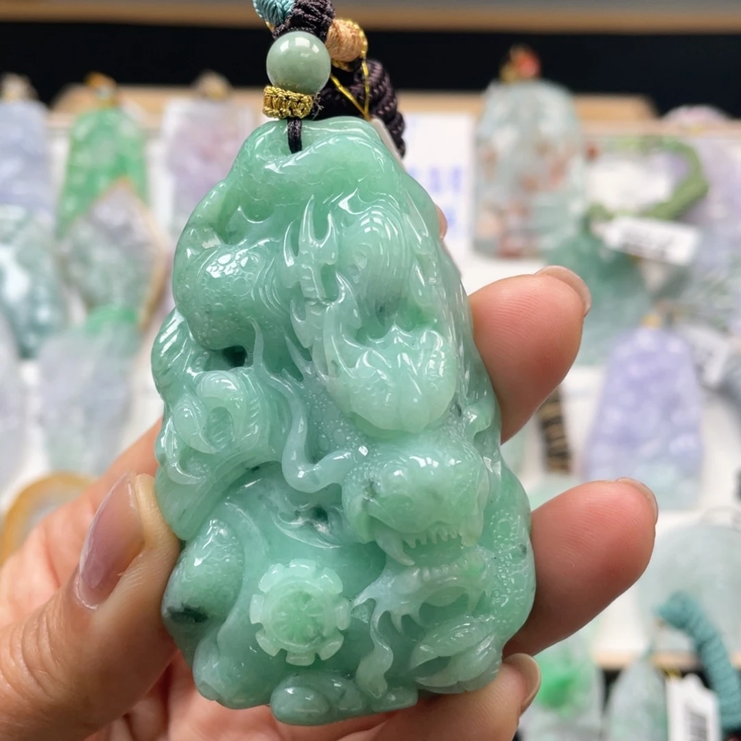 翡翠吊坠(不含链)未镶嵌