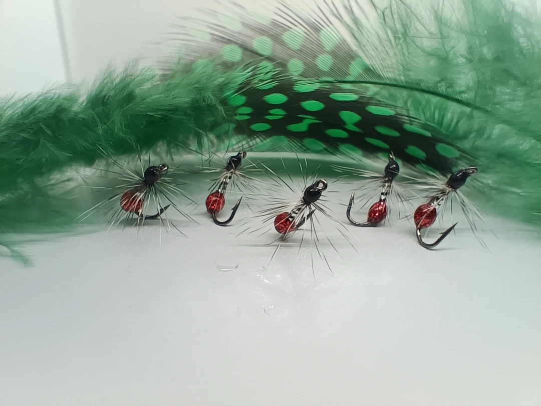 新款镭射红腹蚁 高反光 专攻白条马口宽鳍鱲柳根