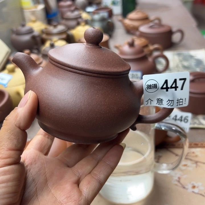 紫砂茶壶紫泥瑕疵230