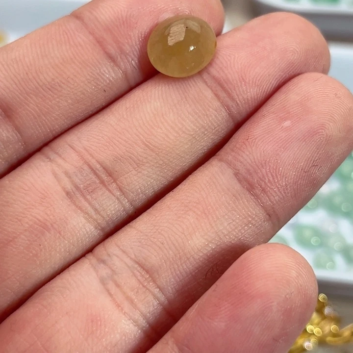 时***恋翡翠裸石缅料A货翡翠