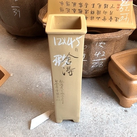 紫砂花盆手工制作