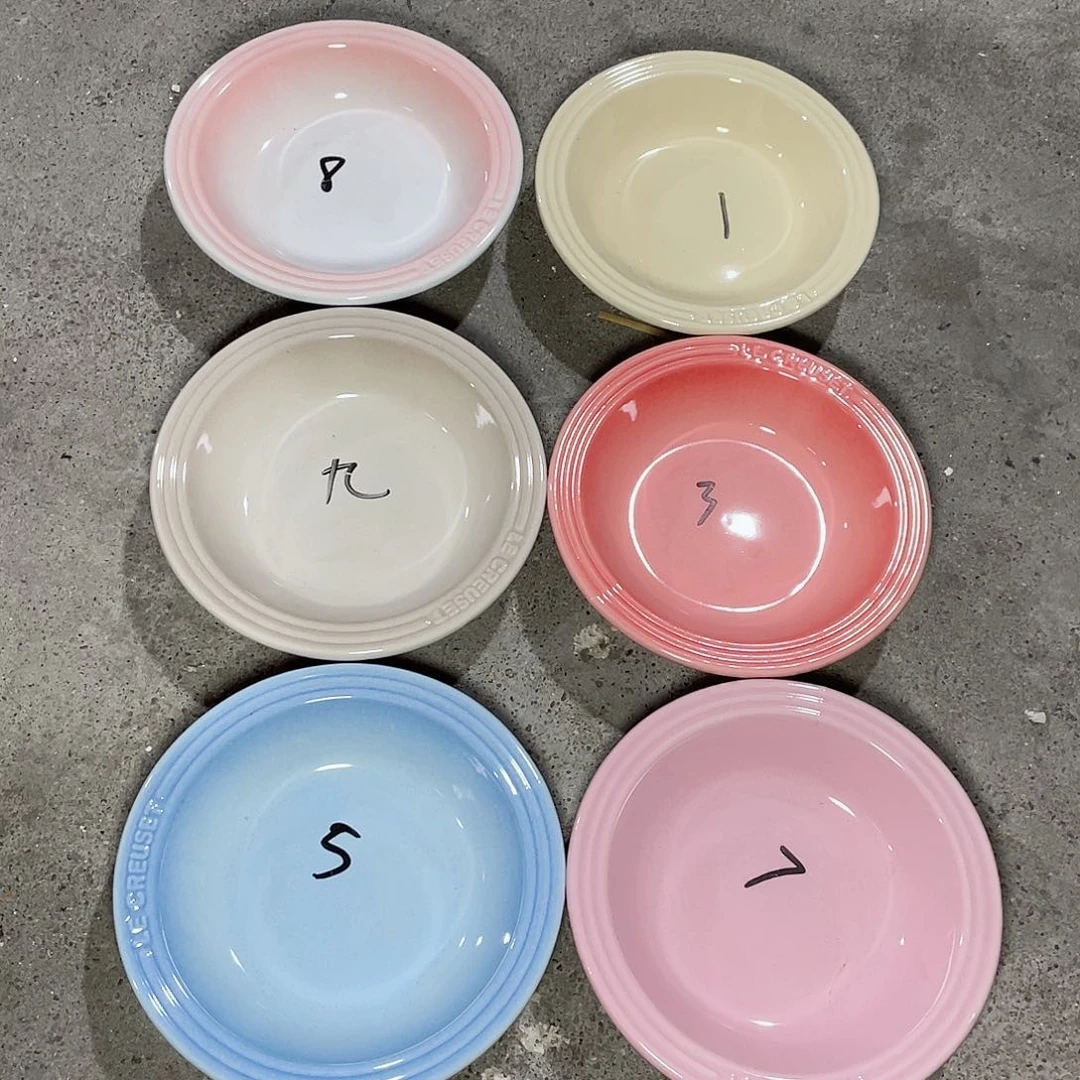 瓷片微瑕陶瓷餐具家用 两个
