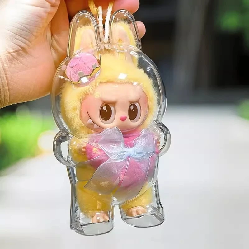 LABUBU遛娃包象棋大冒险皇后保护壳拉布布套罩马卡龙坐坐派对痛包