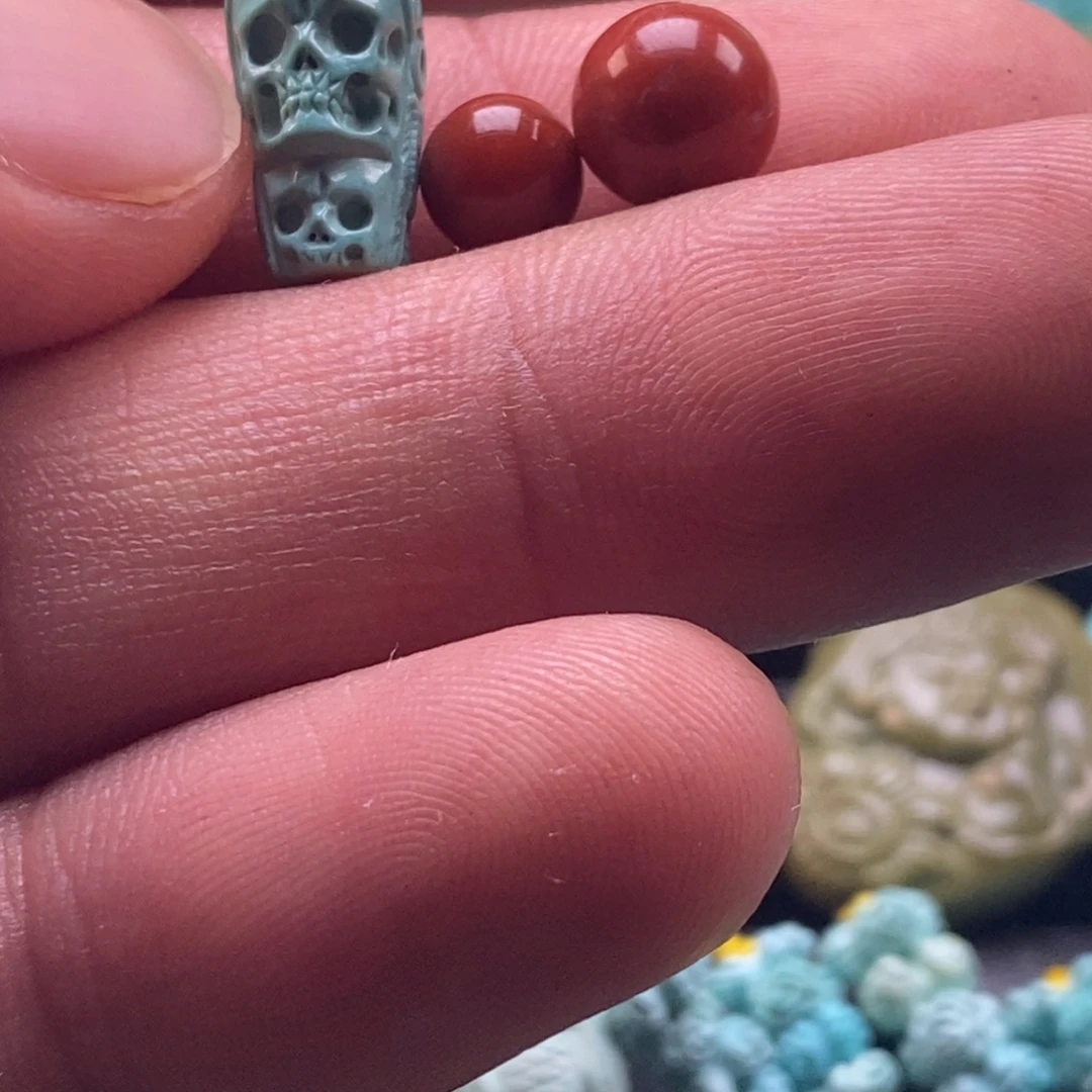 宝***膏南红玛瑙未镶嵌珠宝半成品