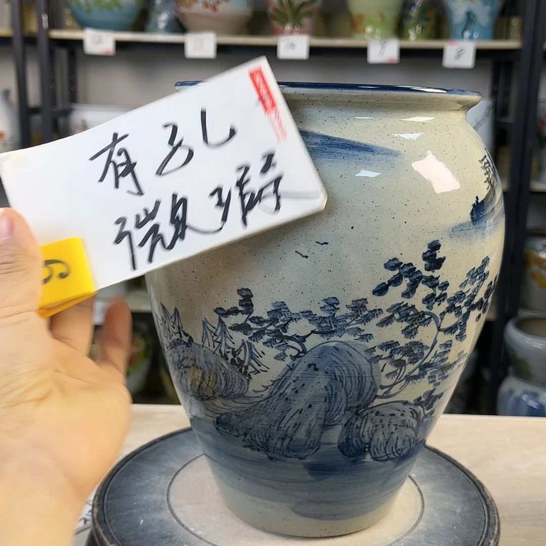 罐1xc景德镇陶瓷花盆