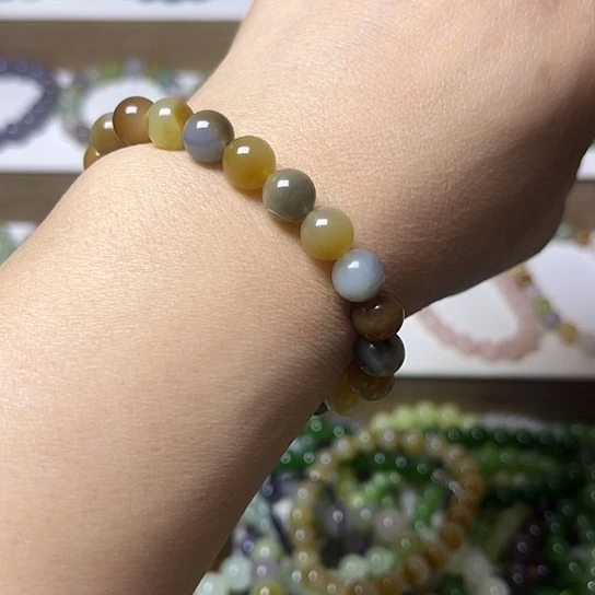 和田玉手串未镶嵌