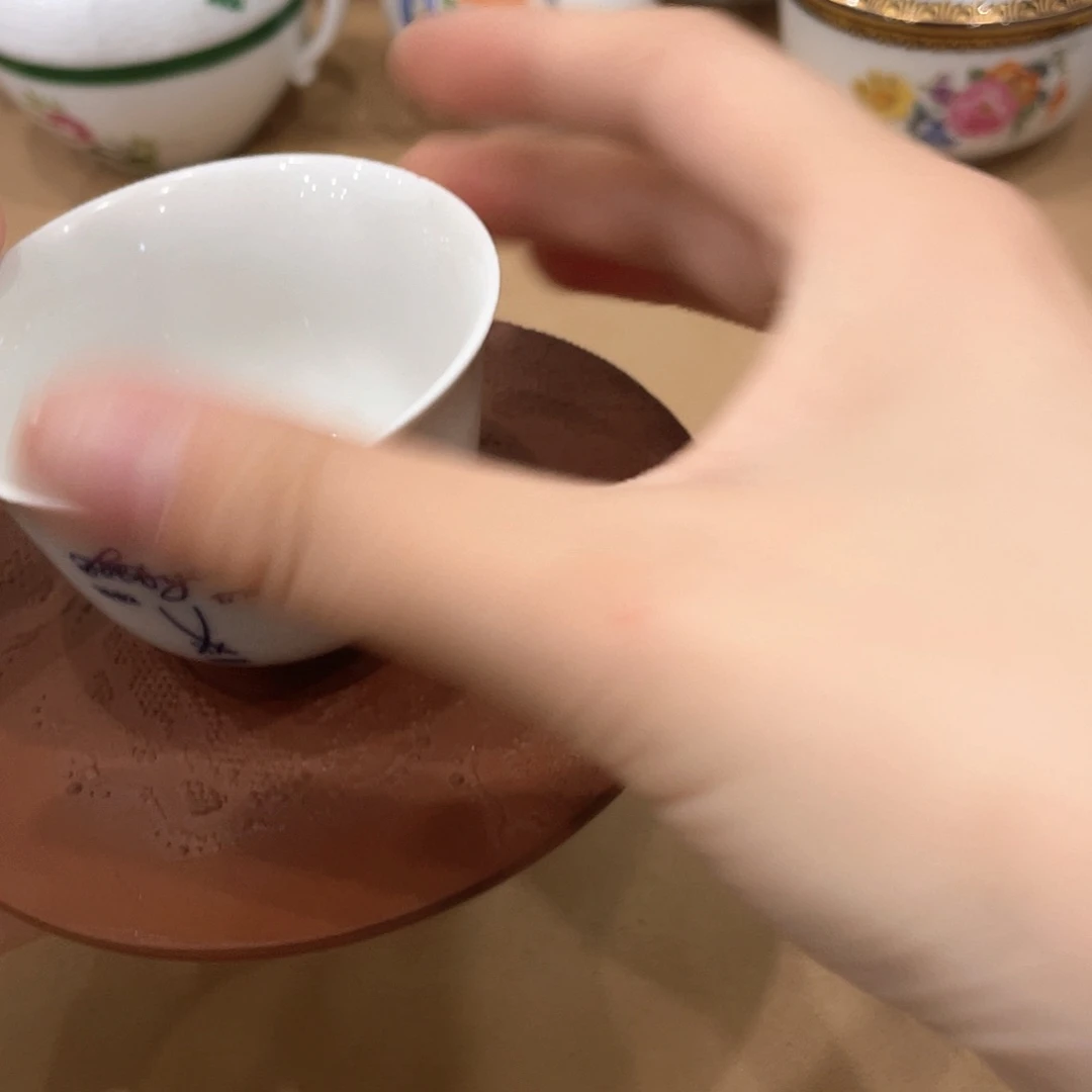 瓷片中古一等小茶盅