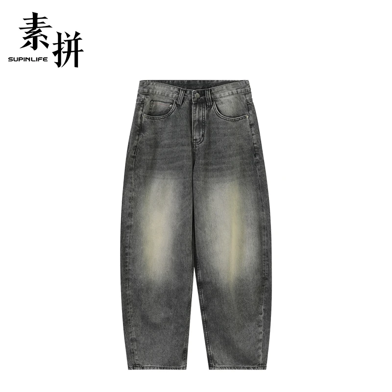 素拼牛仔裤SPBZK523035AM