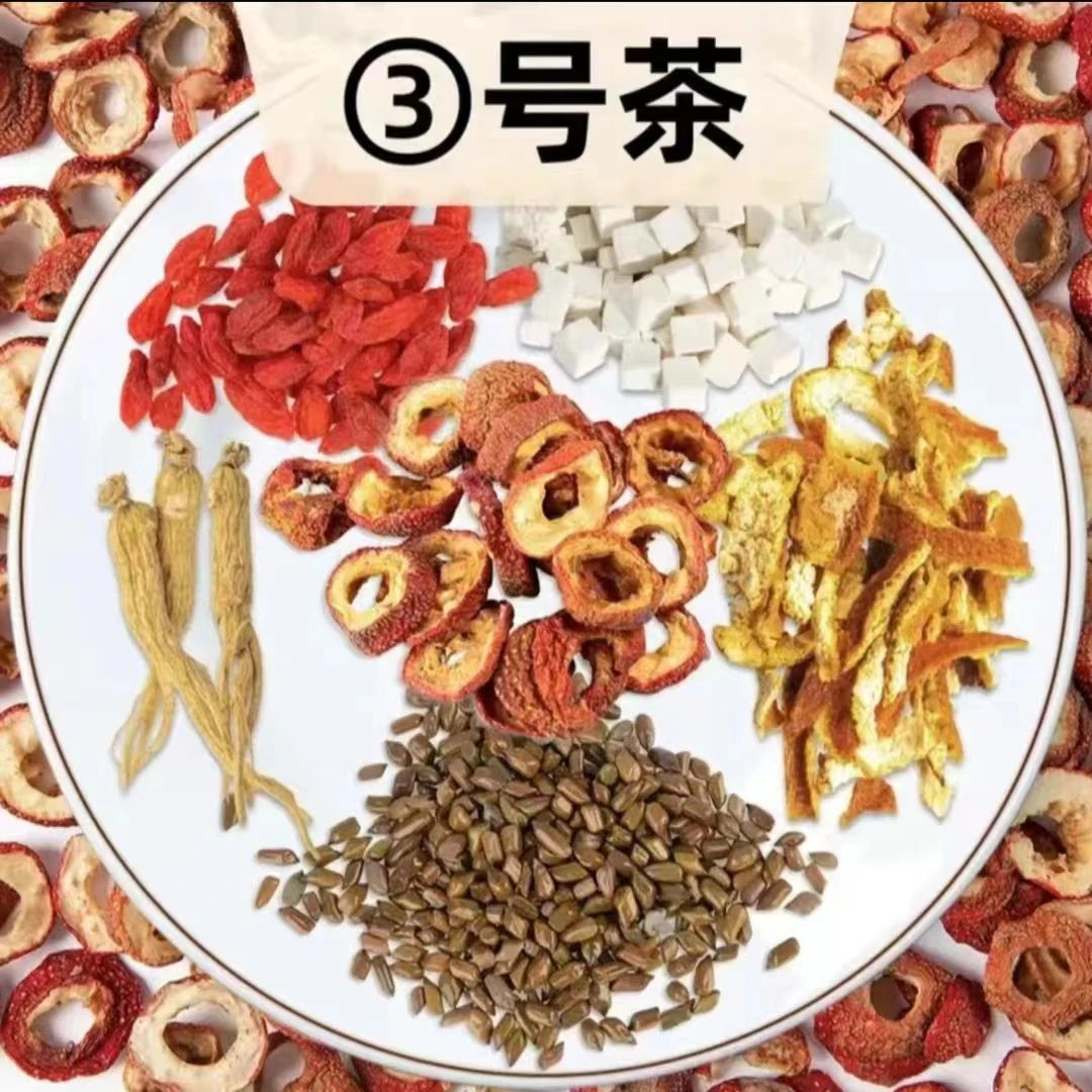 【③号茶】山楂+橘皮+茯苓+决明子+枸杞10g包 /天反复冲泡