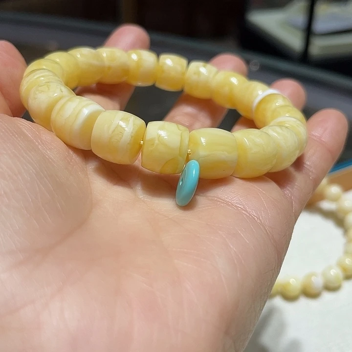 蜜蜡手串未镶嵌z*生