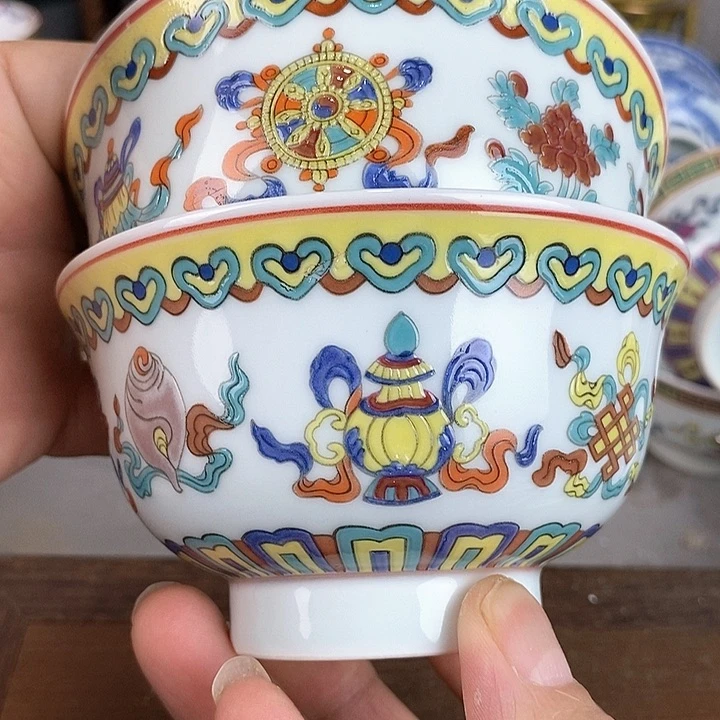 景德镇陶瓷藏式茶碗