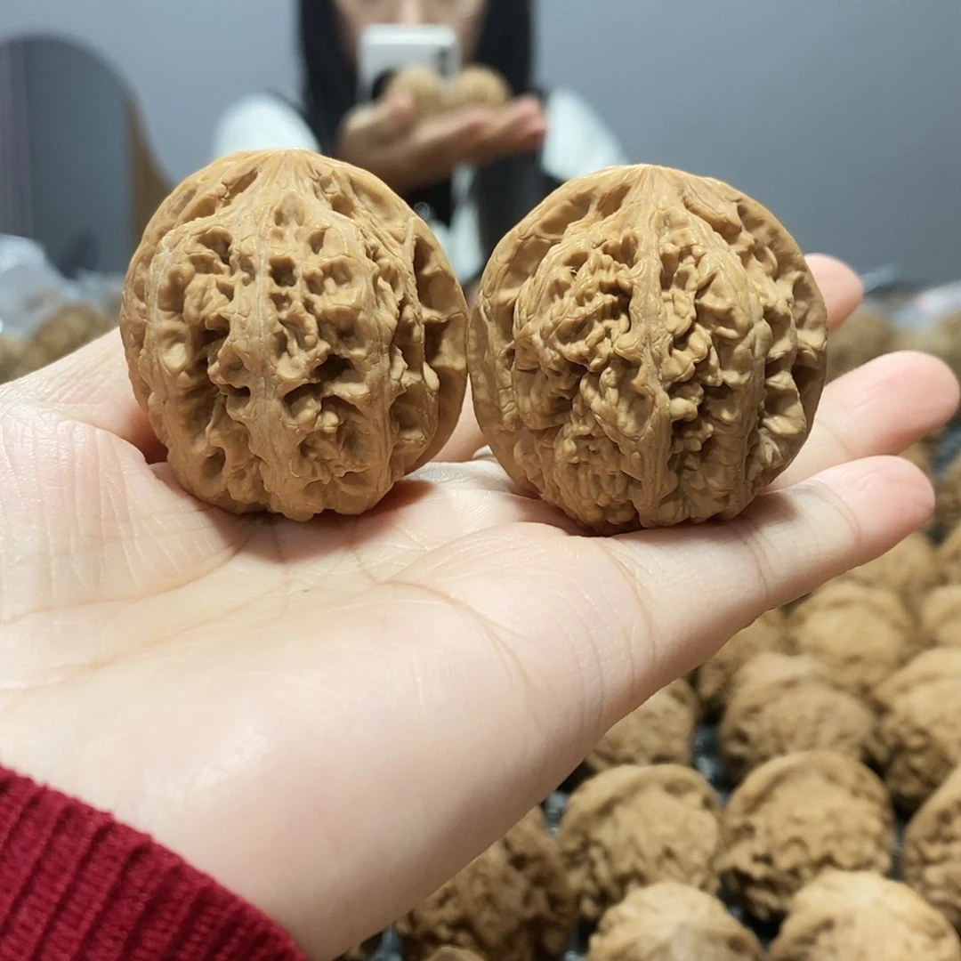 吊坠文玩核桃粗筋40修