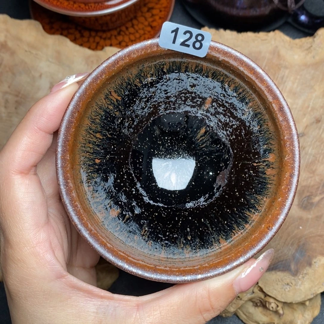 茶盏建窑建盏主人杯128