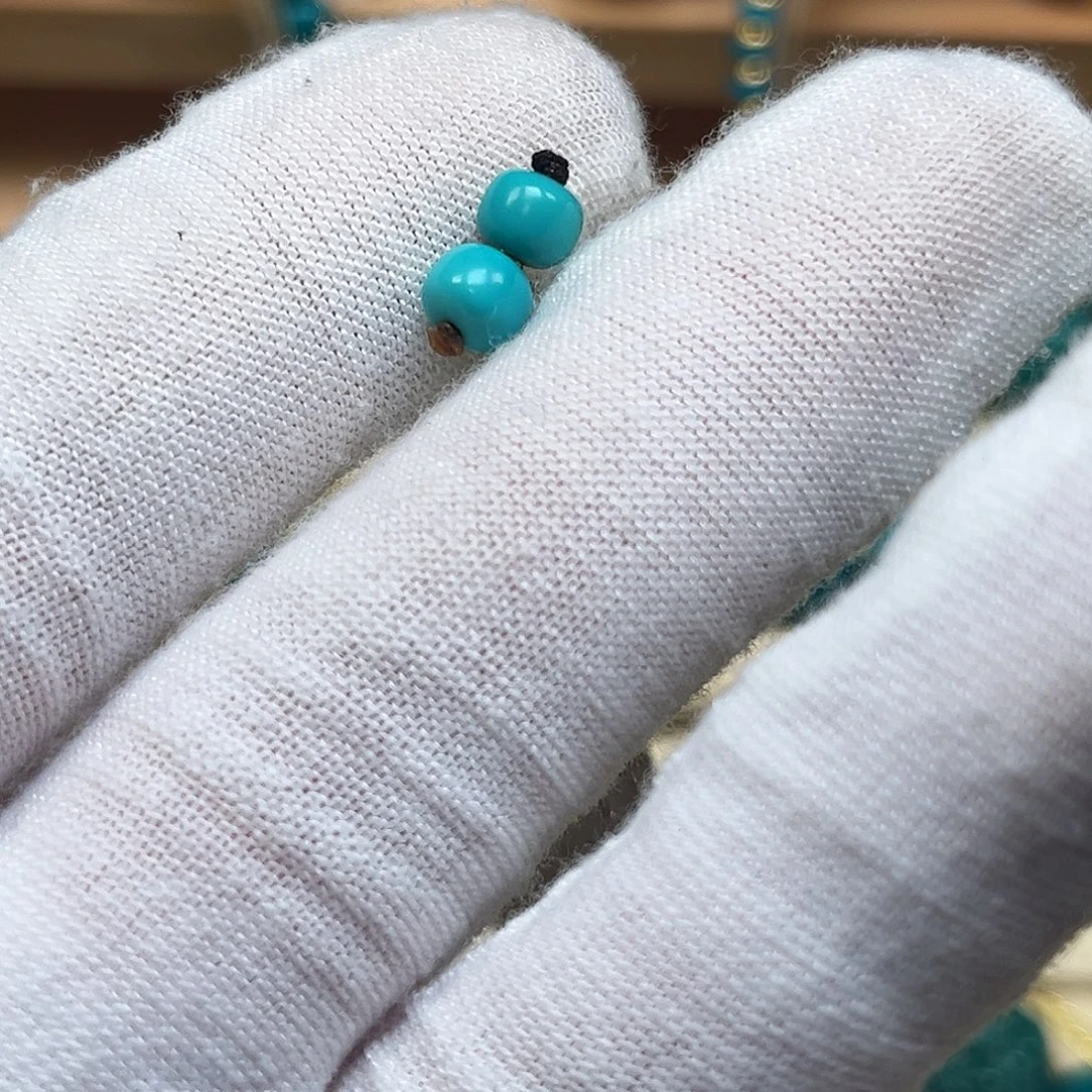 绿松石未镶嵌珠宝奇石179/5.5mm