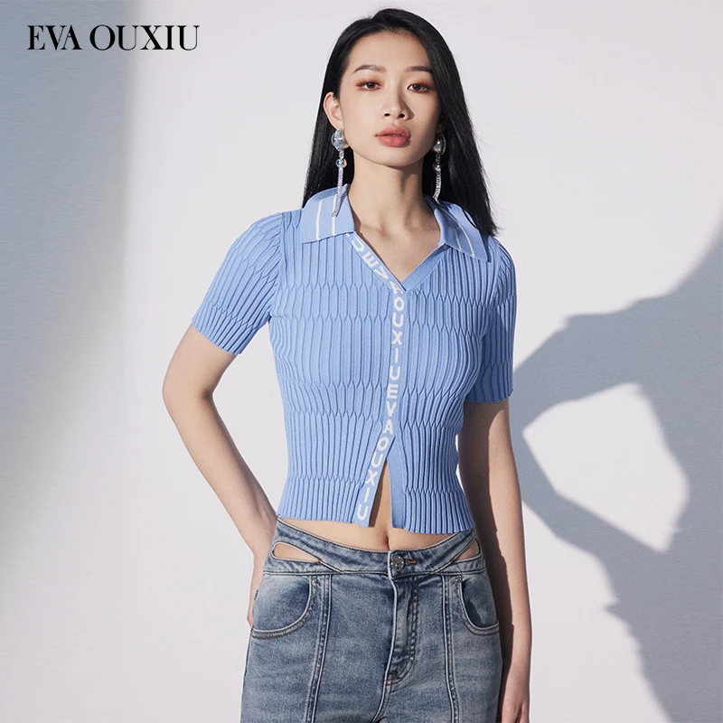 【诗语专属】EVA OUXIU/伊华欧秀毛针织衫E31ZM9560