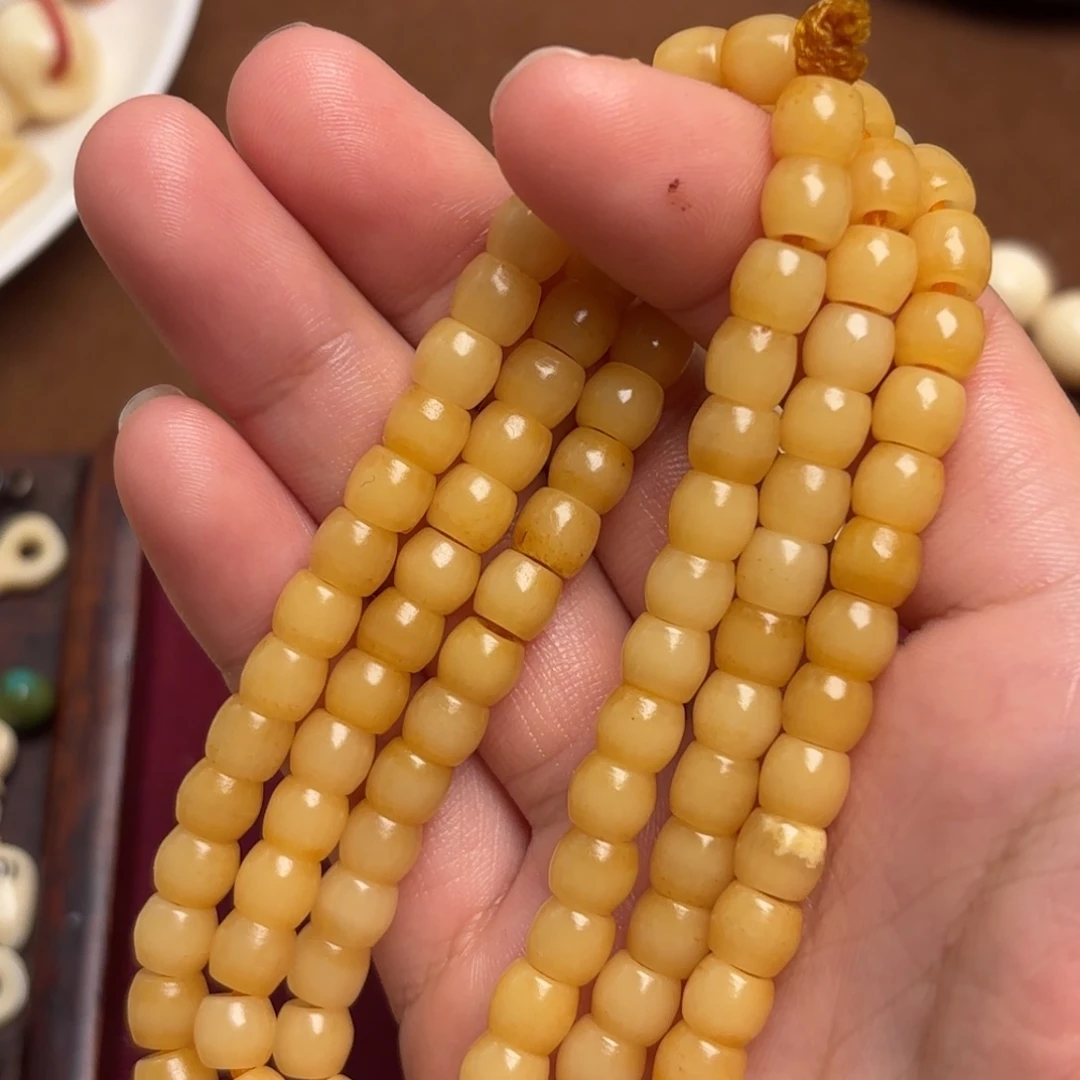 玻璃颈饰藏传小配饰