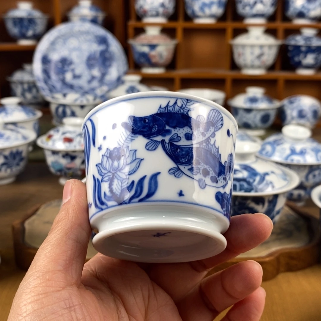 瓷片景德镇陶瓷手绘茶器226