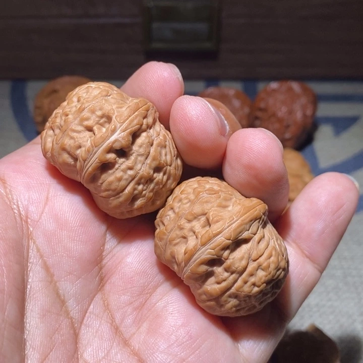 最***排把件文玩核桃核桃