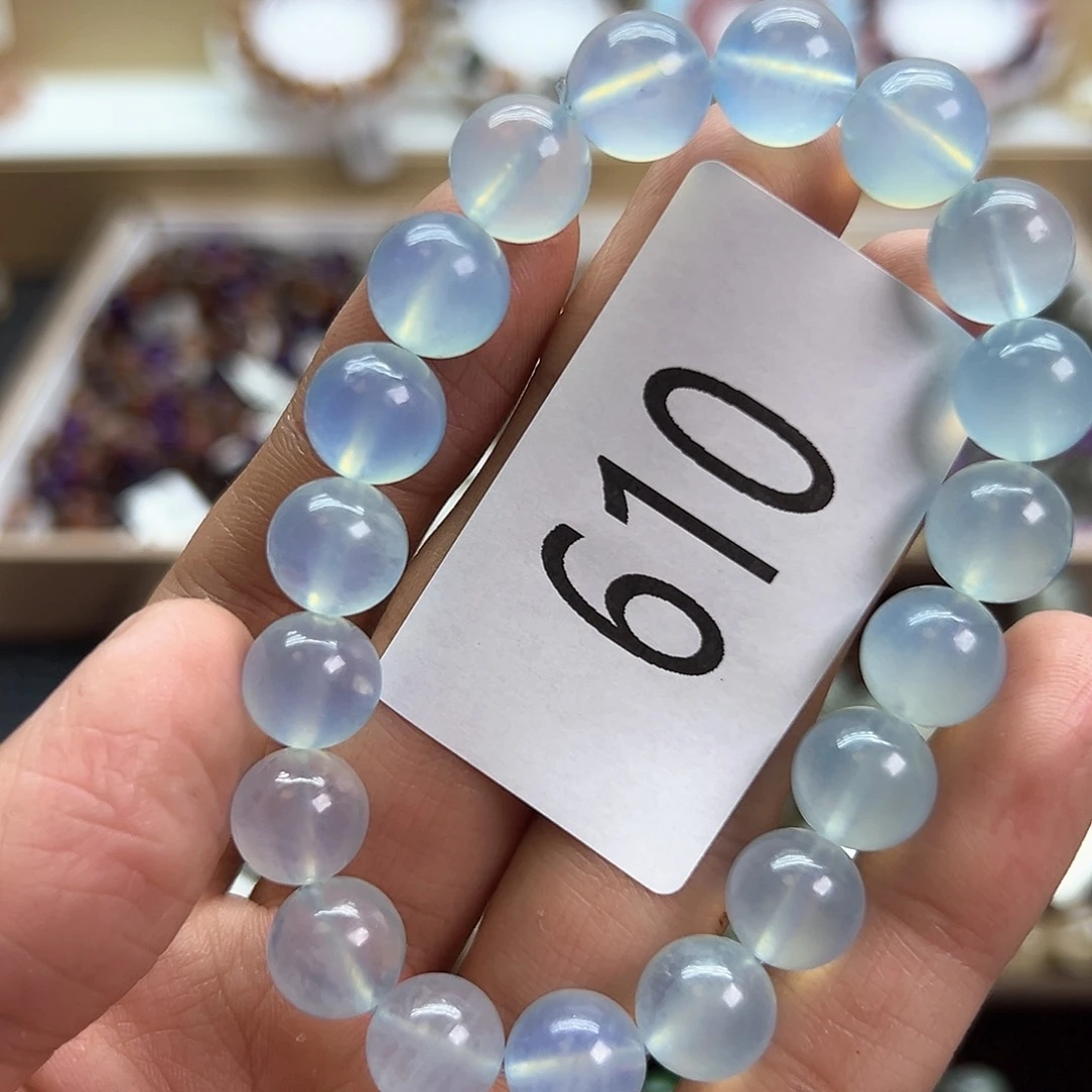 海蓝宝石手链未镶嵌不****财手链