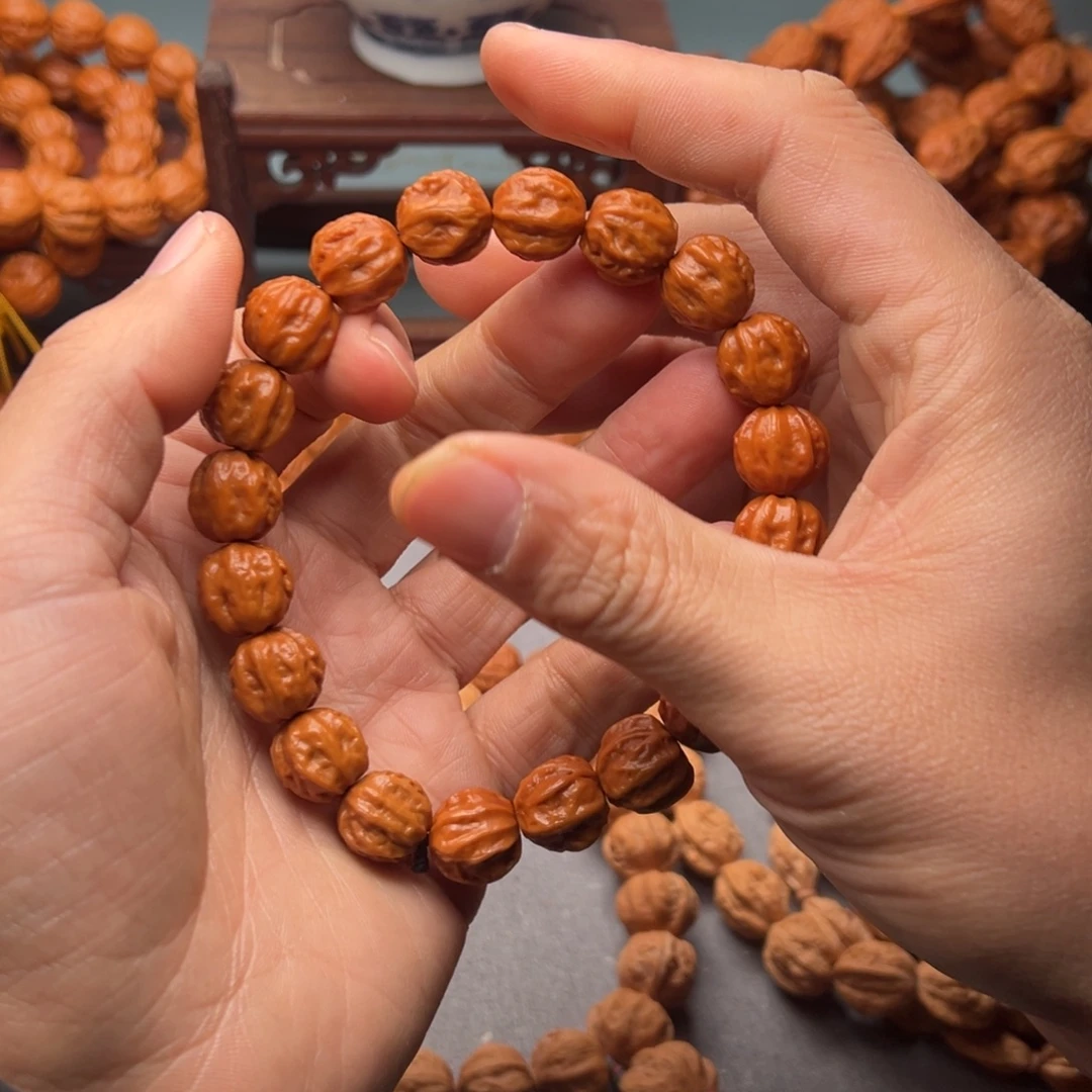 文玩核桃手串13赤龙八棱