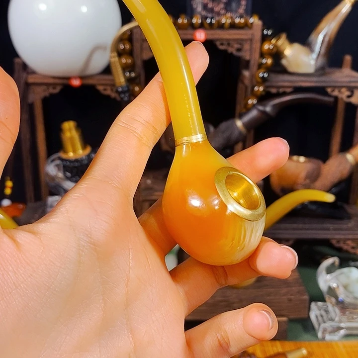 高端定制牦牛角烟嘴