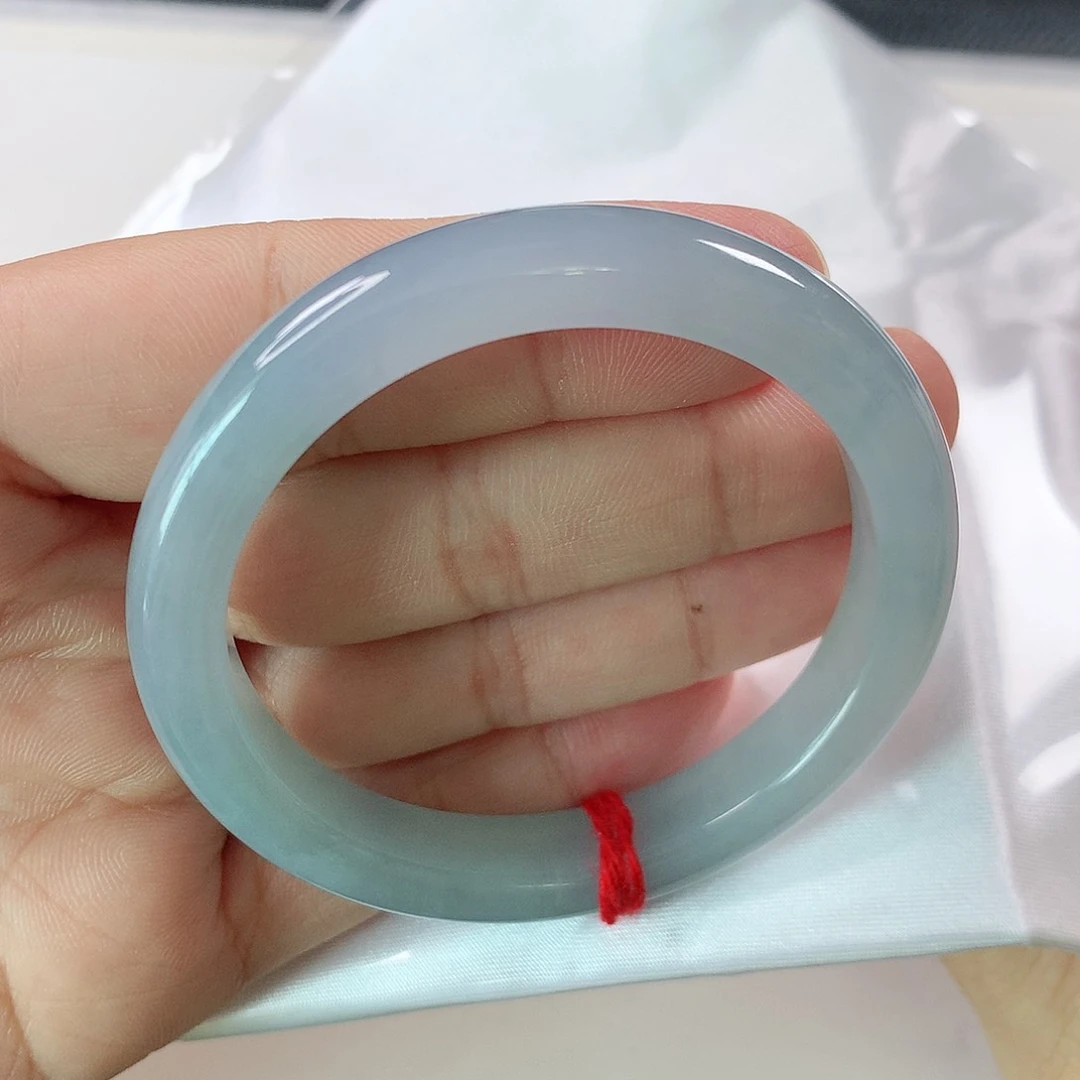 未镶嵌手镯翡翠高级蓝紫色 ①②⑥