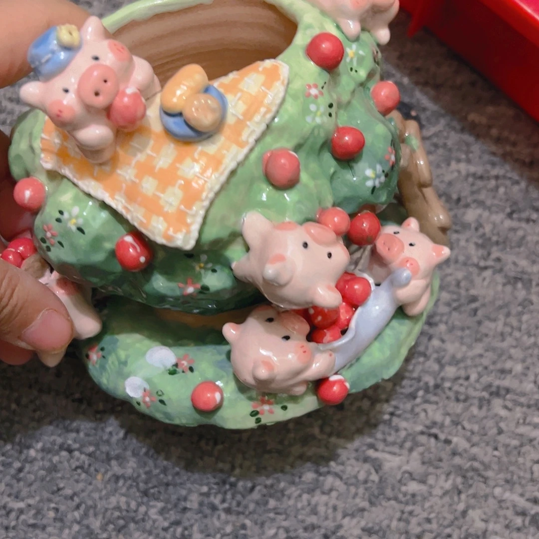 星****瑕疵双11活动优惠老梧家多肉花盆福福