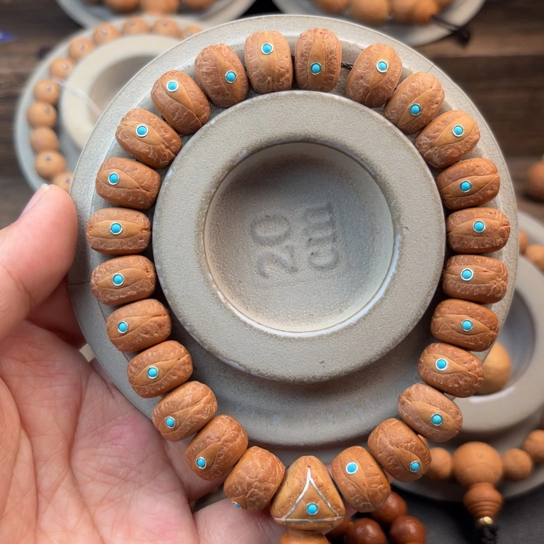 凤眼菩提手串14.5mm镶嵌