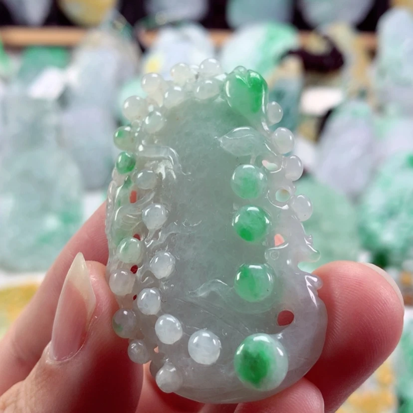 【闪购商品】翡翠吊坠(不含链)未镶嵌