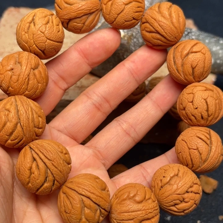 桃核手串龙纹桃核1