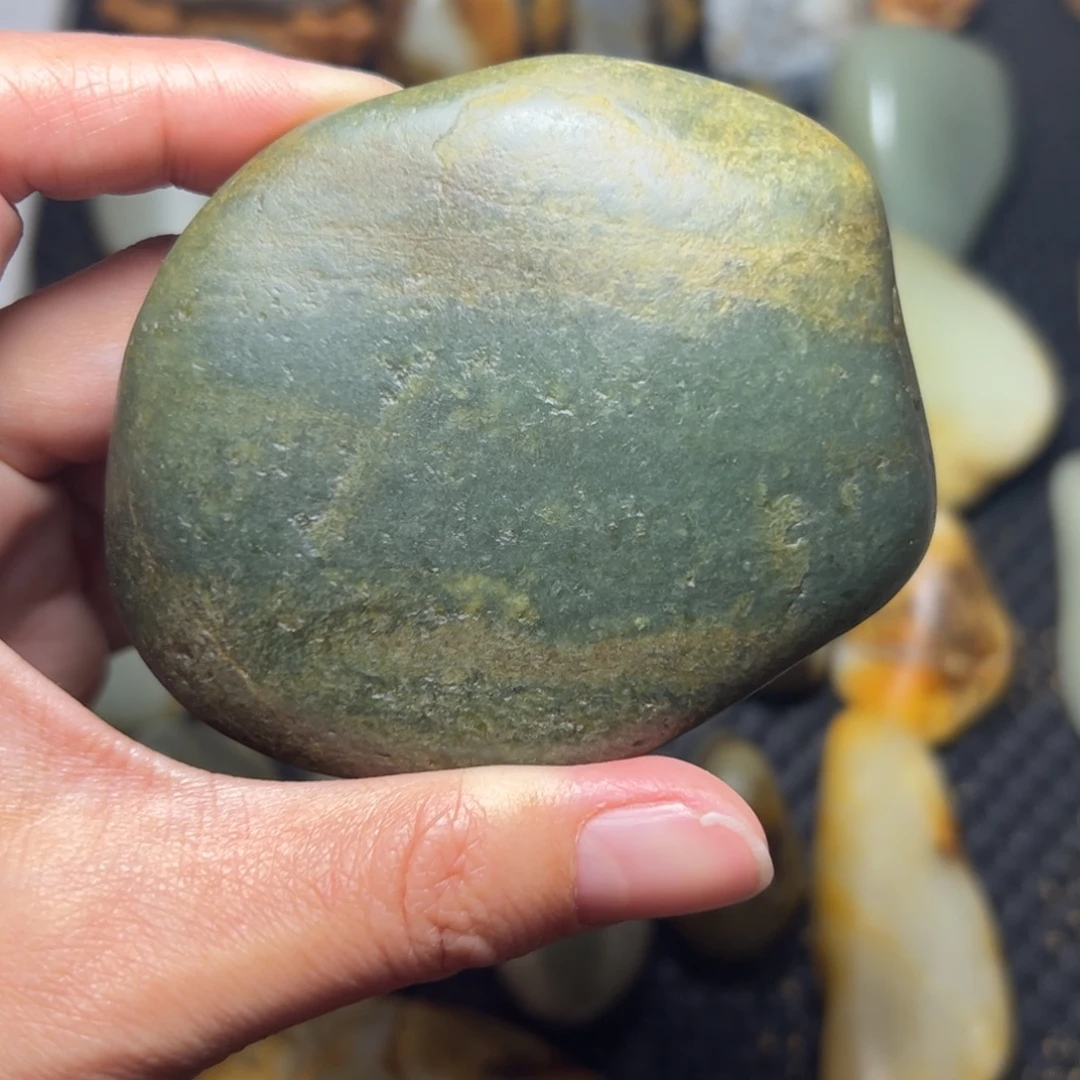 和田玉未镶嵌挂件B30