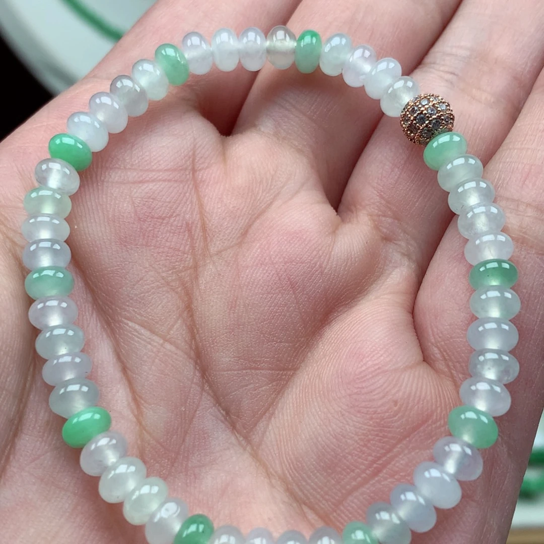 未镶嵌手链翡翠翡翠