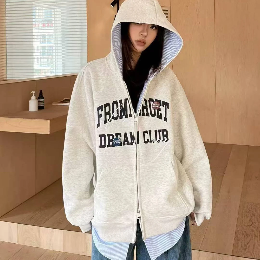 中大童女童外套2025年春季休闲时尚百搭韩版拼接85001款潮款外套