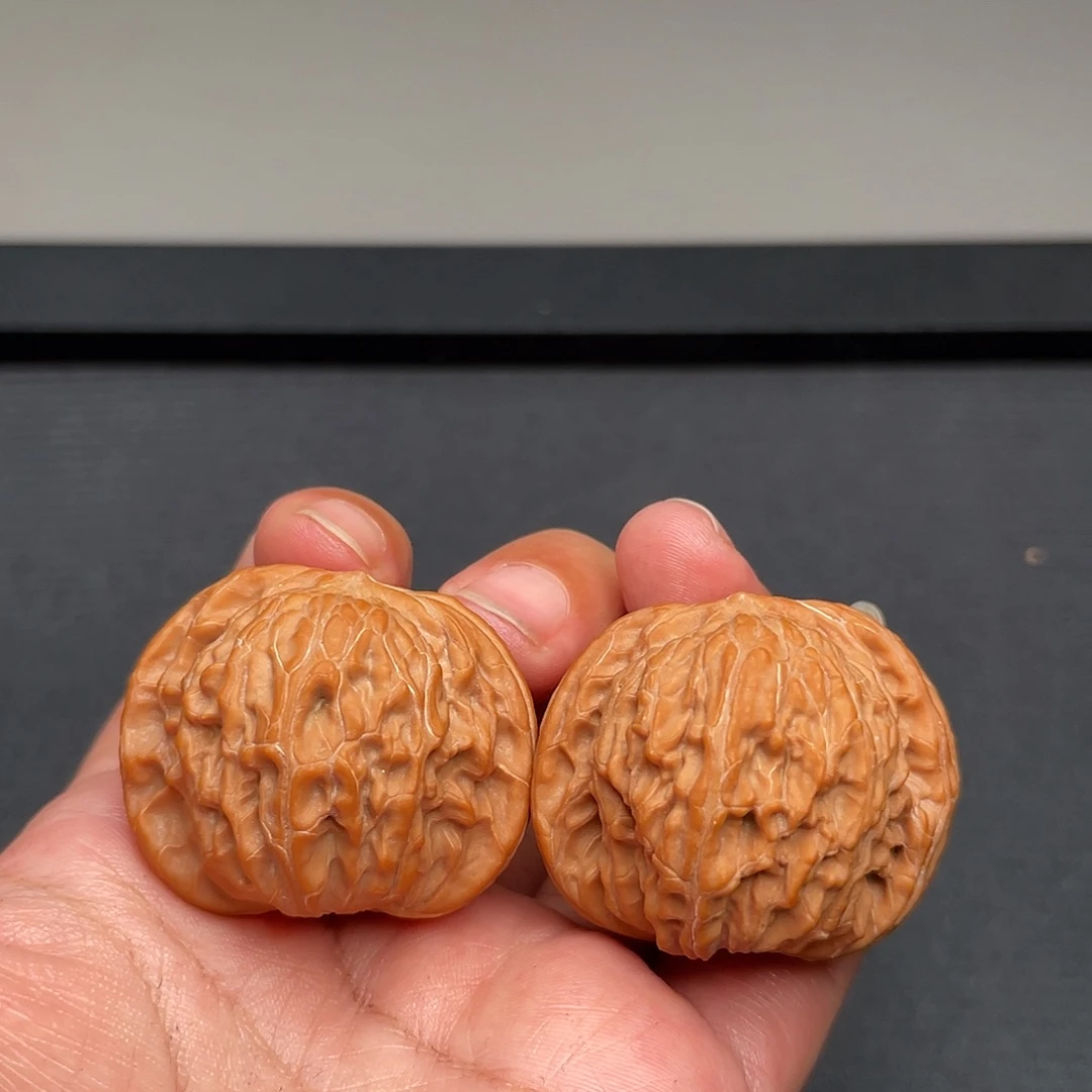 把件猴头核桃40×37×33全品头茬平谷老树一代磨盘XM3536