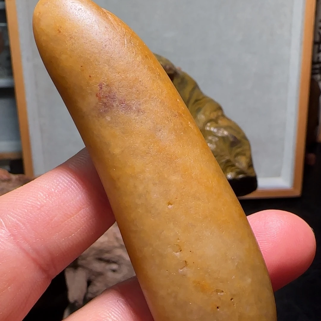 石材马料原石 手玩棍子