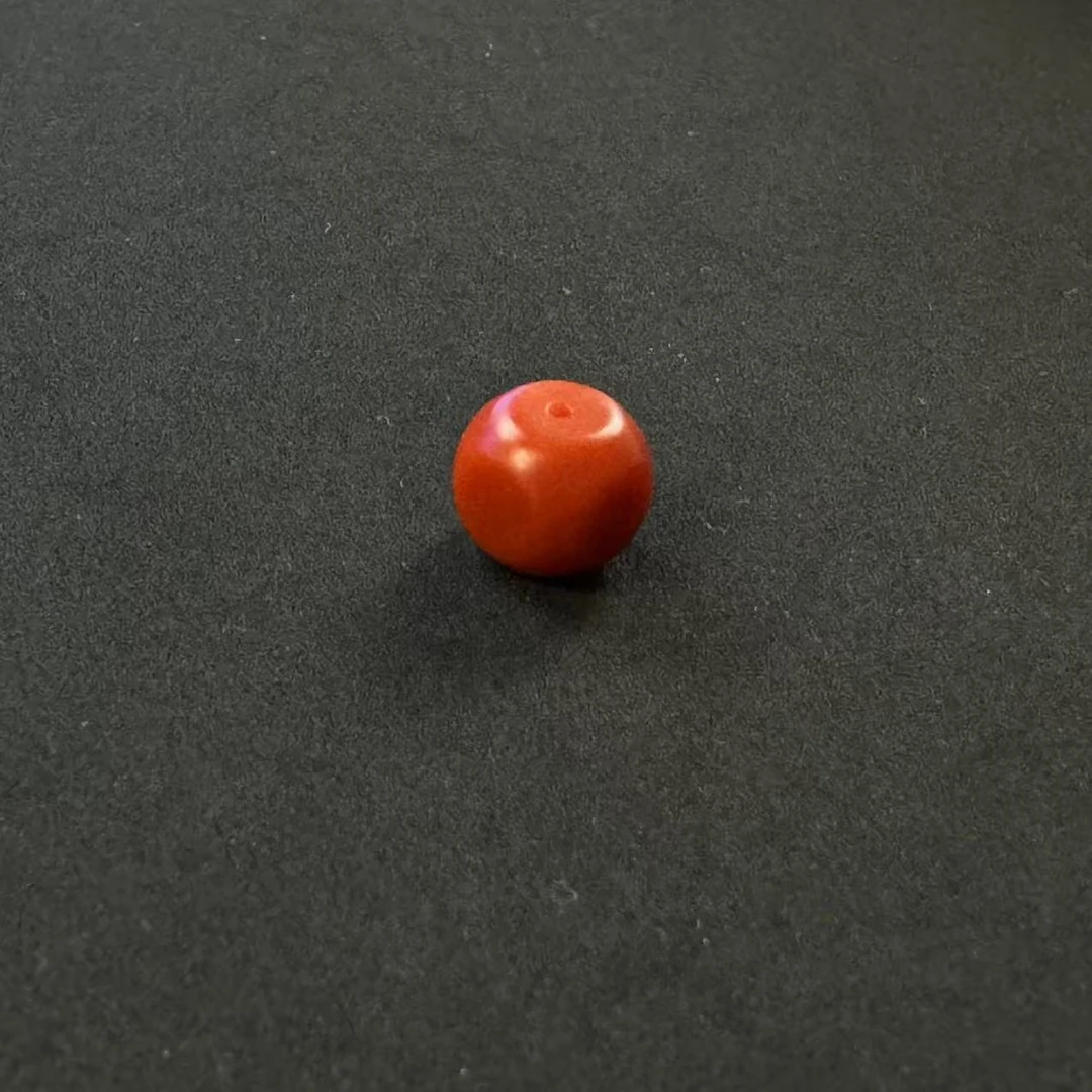 S8199保山南红【六方】顶珠腰珠背云文玩饰品