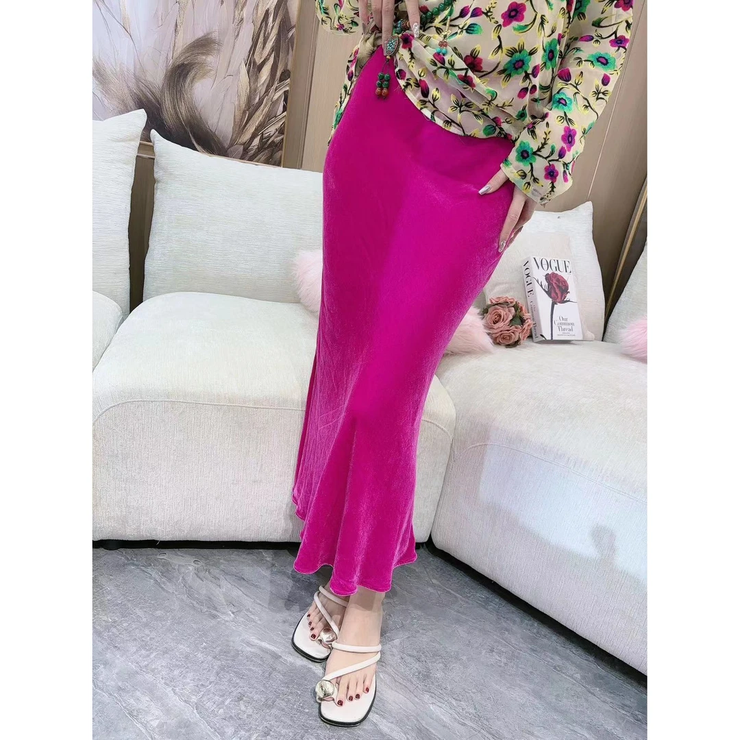 独宠【彼岸双生】法式休闲宽松百搭显瘦气质女装时尚半身裙