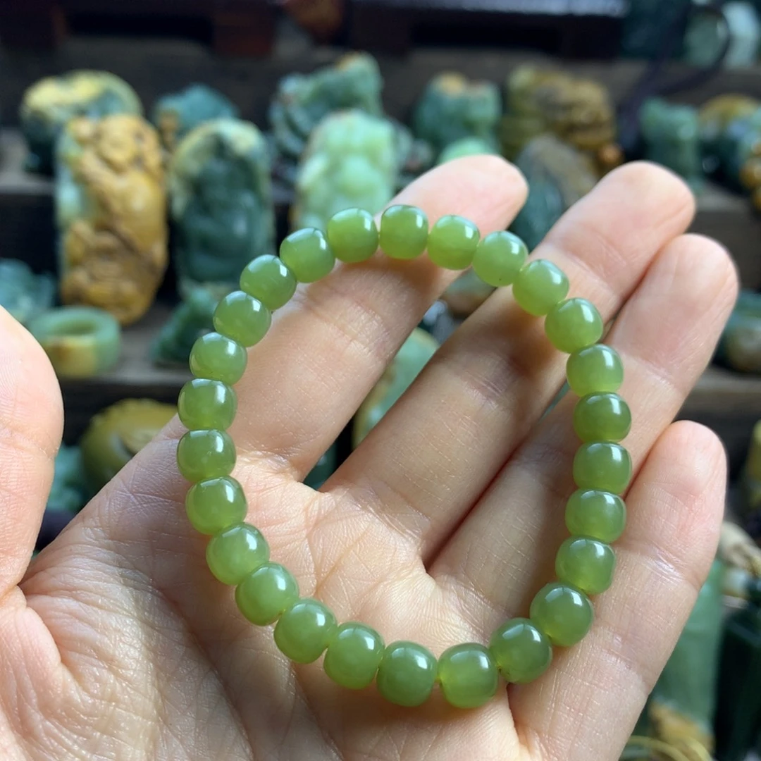 透闪石质玉挂件未镶嵌株****胎