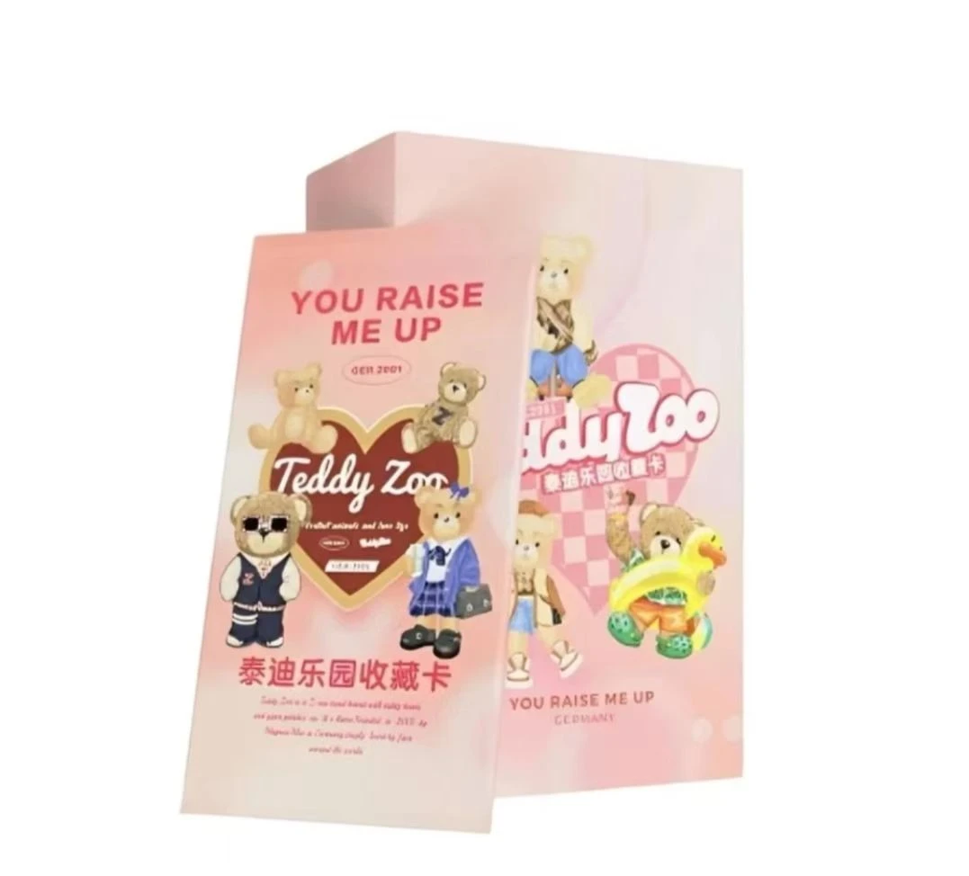 直播16号Teddy zoo 泰迪乐园收藏卡 正版授权 拆盒