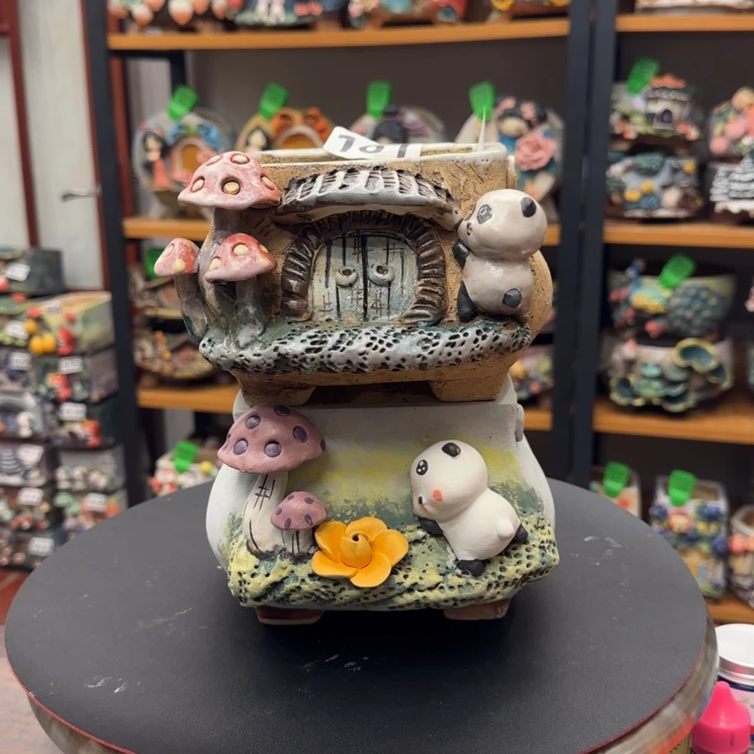 【闪购商品】陶瓷如***儿粗陶手捏