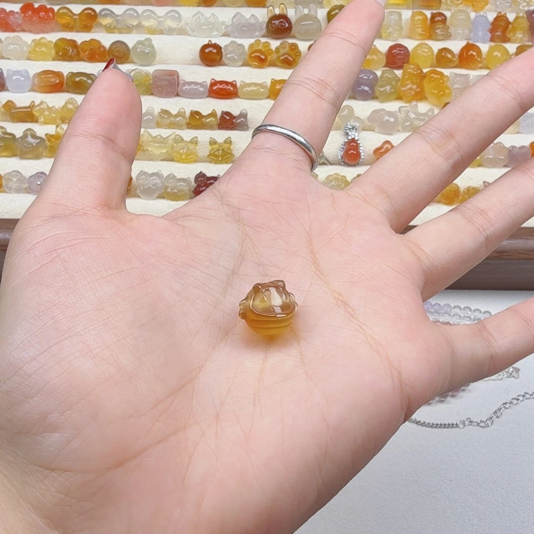 玛瑙/玉髓合金颈饰