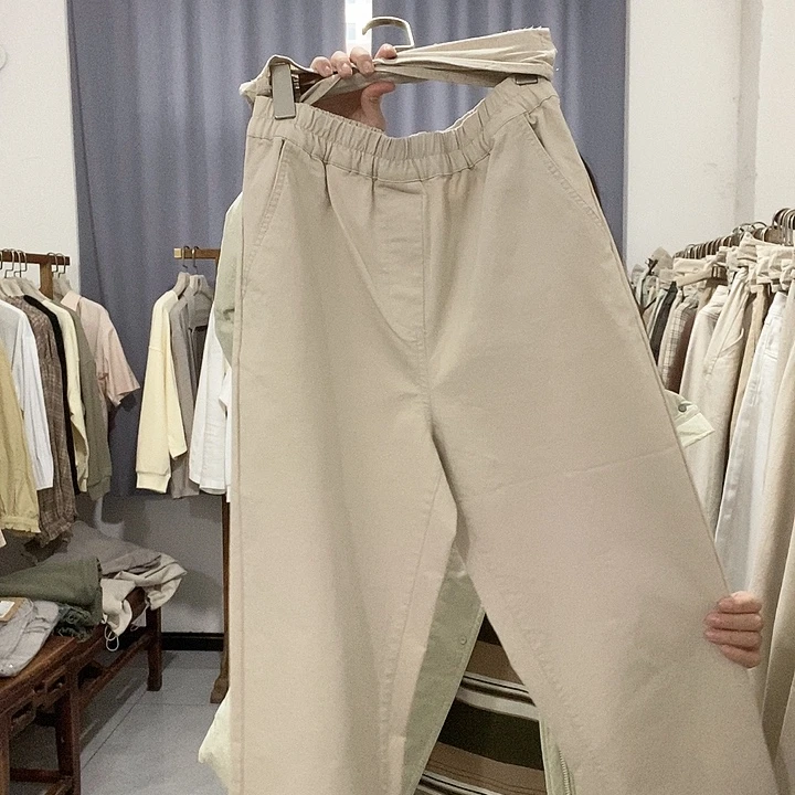 2254 卡其色裤子m码