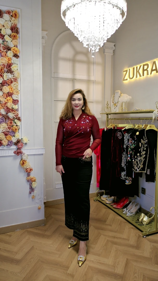 【ZUKRA女装】时尚复古重工牛仔裤045款