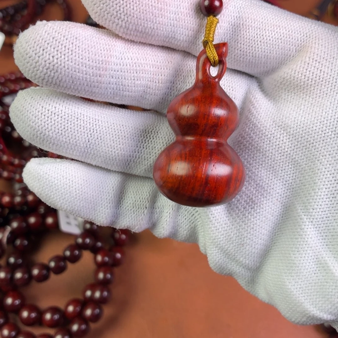 北***觅手串/手链小叶紫檀4.5小葫芦