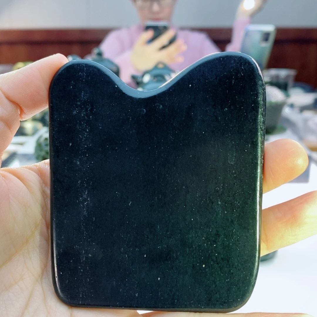 未镶嵌和田玉摆件玉刮板