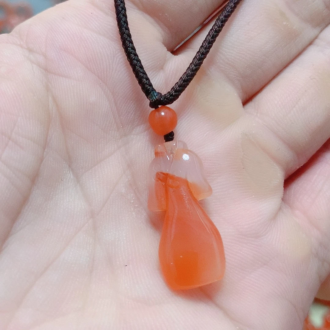 未镶嵌南红玛瑙戒指