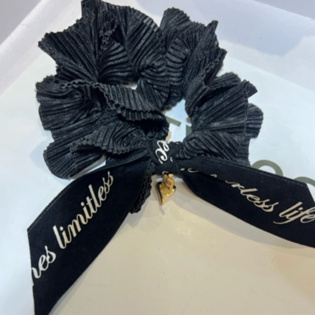 韩国手工设计师款原创设计桃心发圈公主风甜美日韩时尚发圈